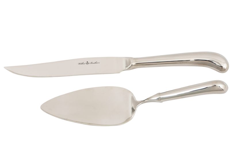 Wilkie Stirling 2 Piece Cake Serving Set