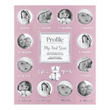 First Year Blue Metal Baby Frame 13 Photos  - Type 3