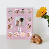 First Year Blue Metal Baby Frame 13 Photos  - Type 3