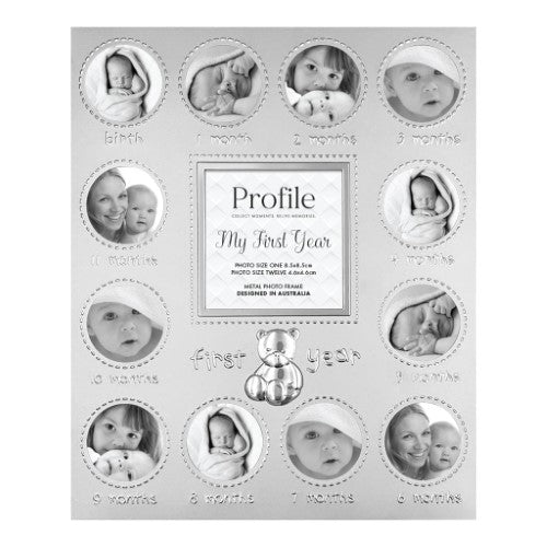 Eternal Black/Rose Gold Metal Photo Frame