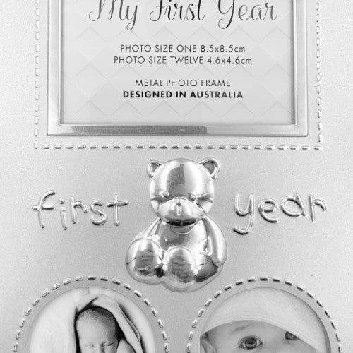Eternal Black/Rose Gold Metal Photo Frame