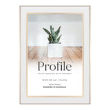 Eternal Black/Rose Gold Metal Photo Frame - Type 2