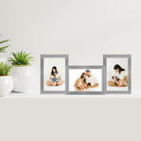 Eternal Silver Metal Collage Four Photo Frame