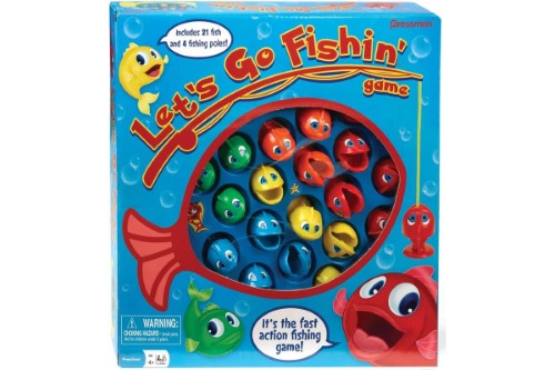 Board Game - Let's Go Fishin' Game w/ window