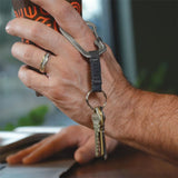 NITE IZE SLIDELOCK KEYRING - STAINLESS