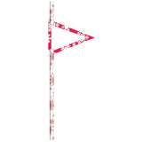 CUP CAKE CREATION 7014 19CM STRWS RED SNOWFLKS C/CAKE 24PC
