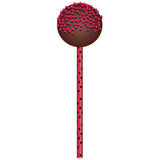 CUP CAKE CREATION 7207 15CM CAKEPOP STK BLK DOTS RED 24PC