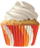 CUP CAKE CREATION STD ORANGE CIRCLE CUPCAKE 80PCS