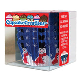CUP CAKE CREATION STD SNOWMAN CUPCAKE 80PCS