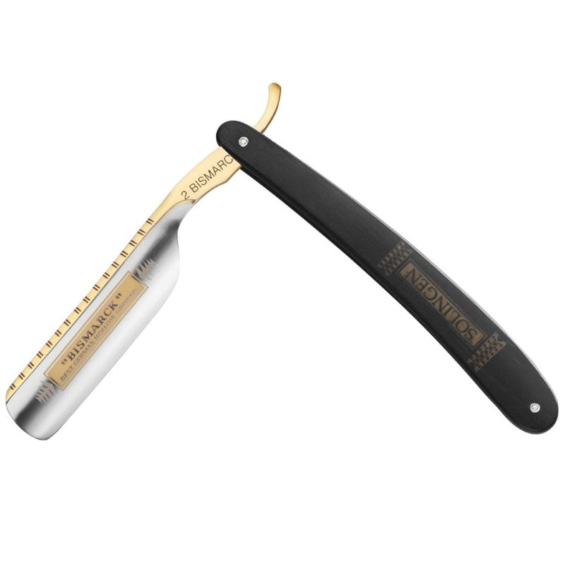 6/8IN #2 BLK EBONY WOOD HANDLE RAZOR