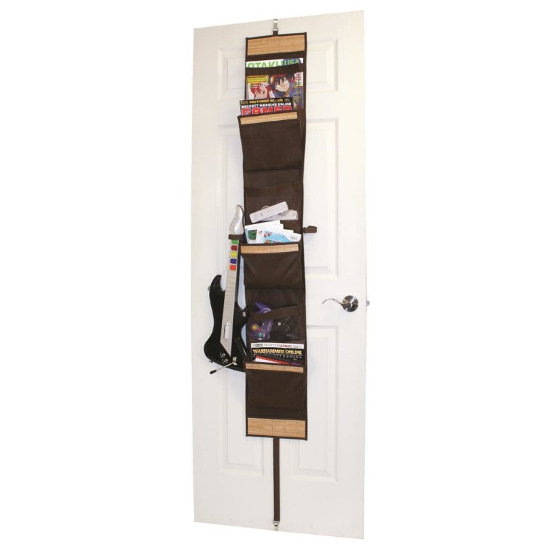 JOKARI GAME RACK BAMBOO ACCENTS