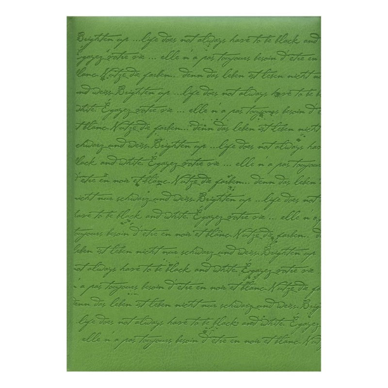 SCRIPT LARGE NOTEBOOK WASABI