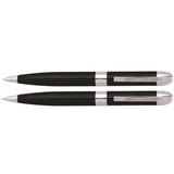 SCRIPTO SIERRA BALLPOINT + MECHANICAL PENCIL BLACK