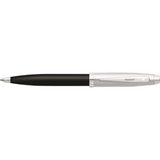 SHEAFFER® 100 GLOSSY BLACK/CHROME/NICKEL PLATE BALLPOINT PEN