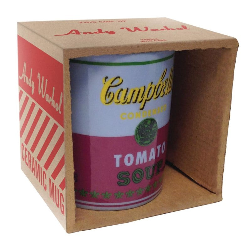 MUG WARHOL SOUP RED/VIOLET