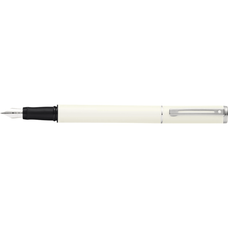 SHEAFFER POP WHITE FOUNTAIN MEDIUM FOUNTAIN PEN HANG SELL