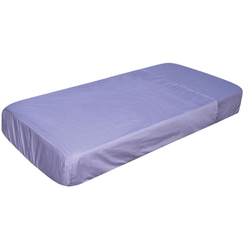 SILLY BILLYZ COT 1PCE COMBO FITTED LILAC POLYCOTTON