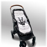 SILLY BILLYZ JERSEY STROLLER LINER PINK SPOTS