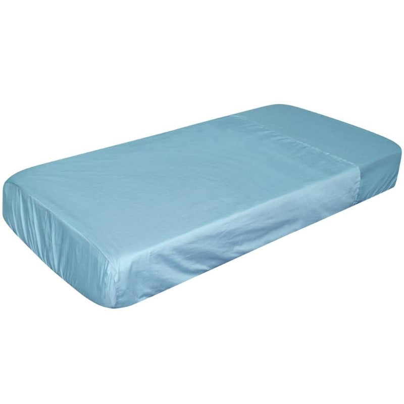 SILLY BILLYZ COT COMBO 100X63X10 DUSTY BLUE POLYCOTTON