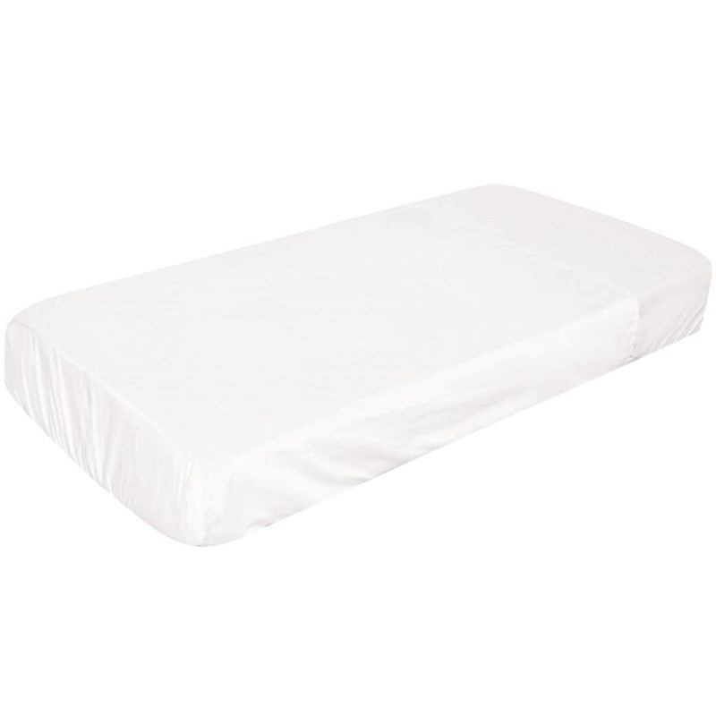 SILLY BILLYZ COT 2PC SHEET SET PLY/CTN WHITE