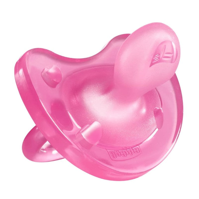 CHICCO SOOTHER: PHYSIO SOFT 12M+ 2PK - GIRL