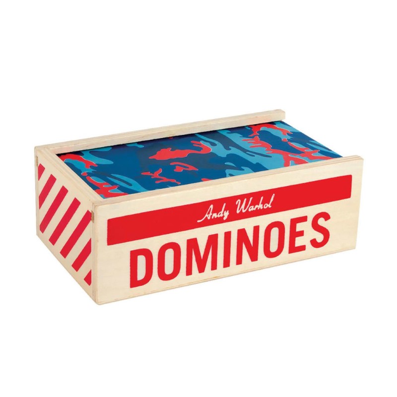 WOODEN DOMINOS ANDY WAHOL