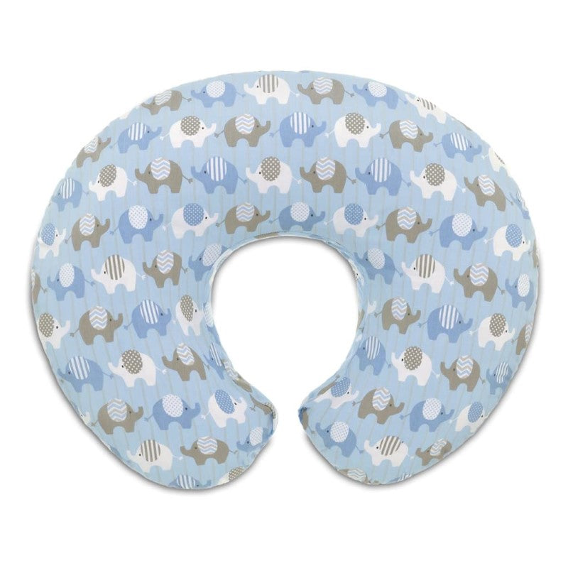 CHICCO BLU ELEPHANTS BOPPYPILLOW SLIPCOVER ONLY