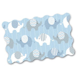 CHICCO BLU ELEPHANTS BOPPYPILLOW SLIPCOVER ONLY