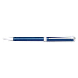 SHEAFFER INTENSITY ENGRAVED BLUE LACQUE/CHROME TRIM BALLPOINT PEN