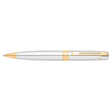 SHEAFFER® 300 9342 BRIGHT CHROME BALLPOINT PEN WITH GOLD-TONE TRIM