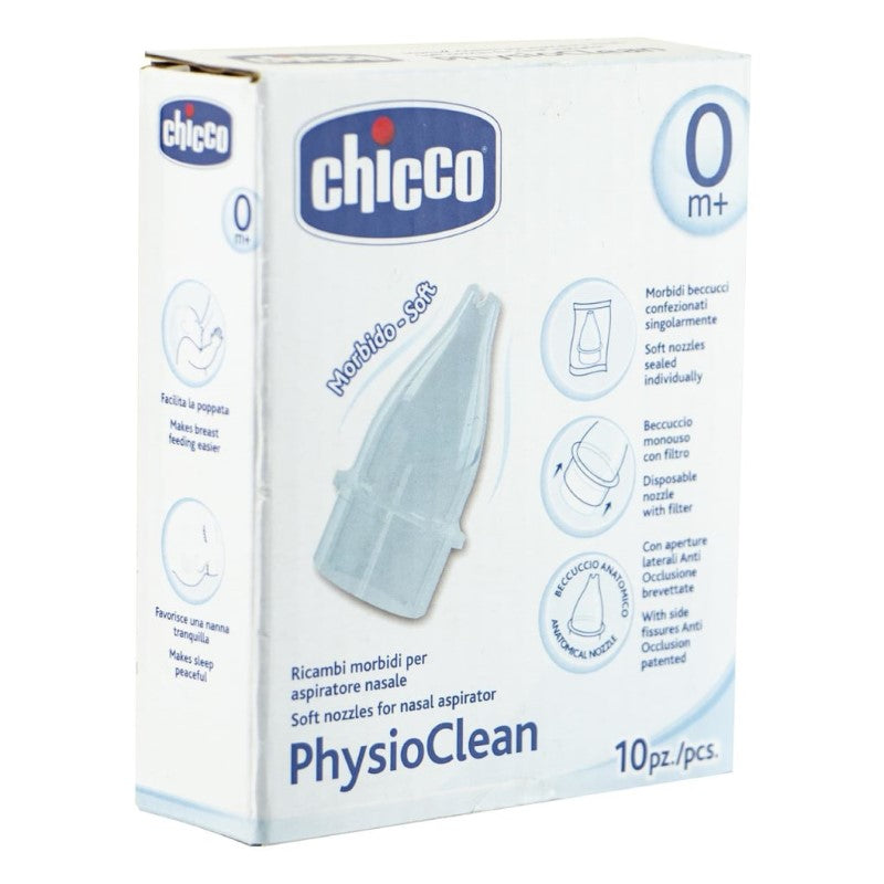 CHICCO SOFT NOZZLES FOR NASAL ASPIRATOR 10PK