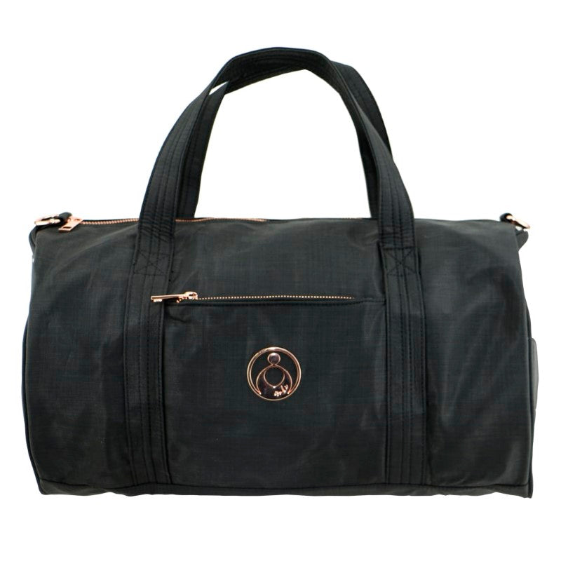 ISOKI KINGSTON DUFFLE BAG BLACK NYLON