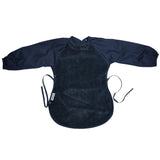 SILLY BILLYZ TOWEL MESSY EATER BIB NAVY