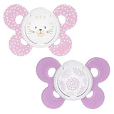 CHICCO BB/BC COMFORT SIL 6-16M 2PK - GIRL