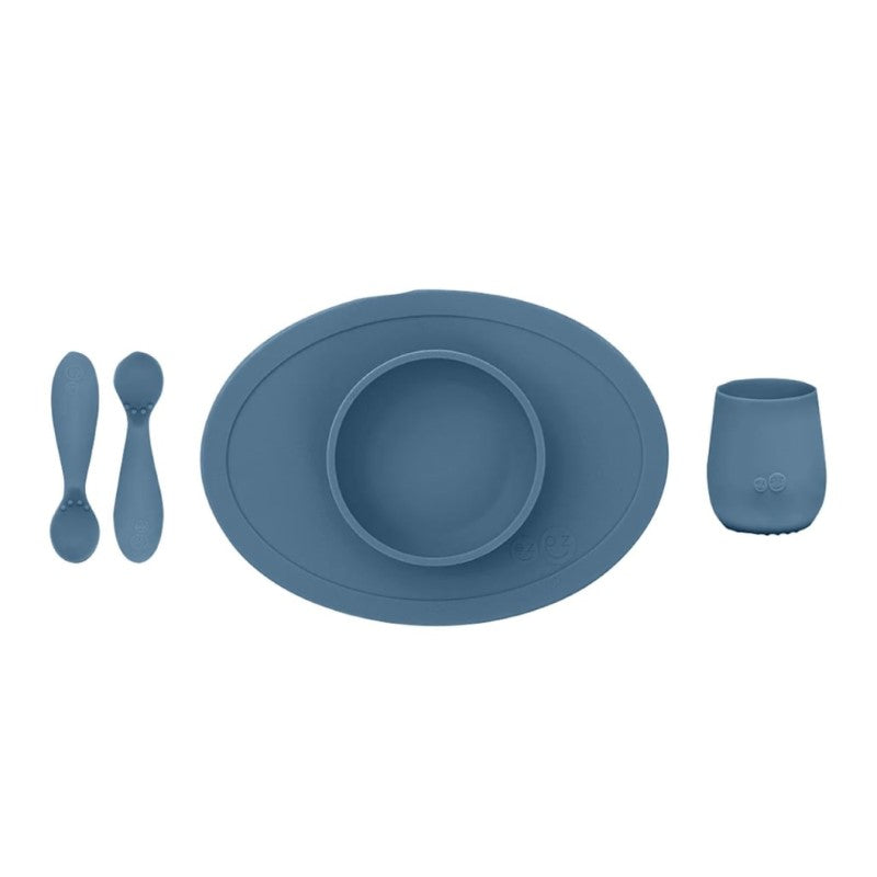 EZPZ TINY FIRST FOOD SET INDIGO