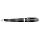 SHEAFFER PRELUDE BLACK LACQUER ENGRAVED LINES BALLPOINT PEN