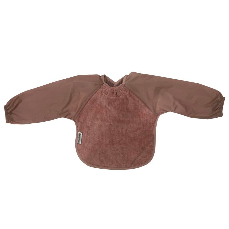 SILLY BILLYZ TOWEL SMALL L/S BIB MOROCCO