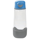 B.BOX SPOUT BOTTLE 600ML BLUE SLATE 714
