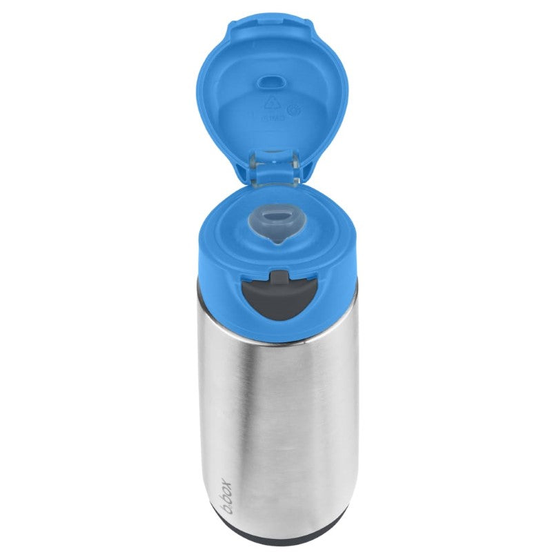 B.BOX INSULATED SPOUT 500ML BLUE SLATE