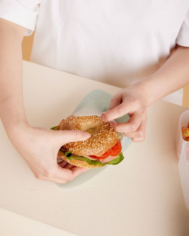 B.BOX SILICONE LUNCH POCKET FOREST