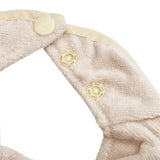 SILLY BILLYZ TOWEL BANDANA BIB WHITE SAND