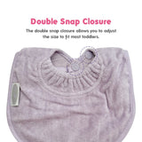 SILLY BILLYZ TOWEL BIBLET LAVENDER