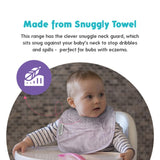 SILLY BILLYZ TOWEL BIBLET LAVENDER