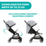 CHICCO STROLLER: CHICCO WE COOL GREY