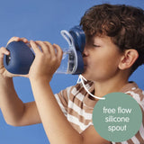 B.BOX 600ML SPORT SPOUT BOTTLE - MIDNIGHT