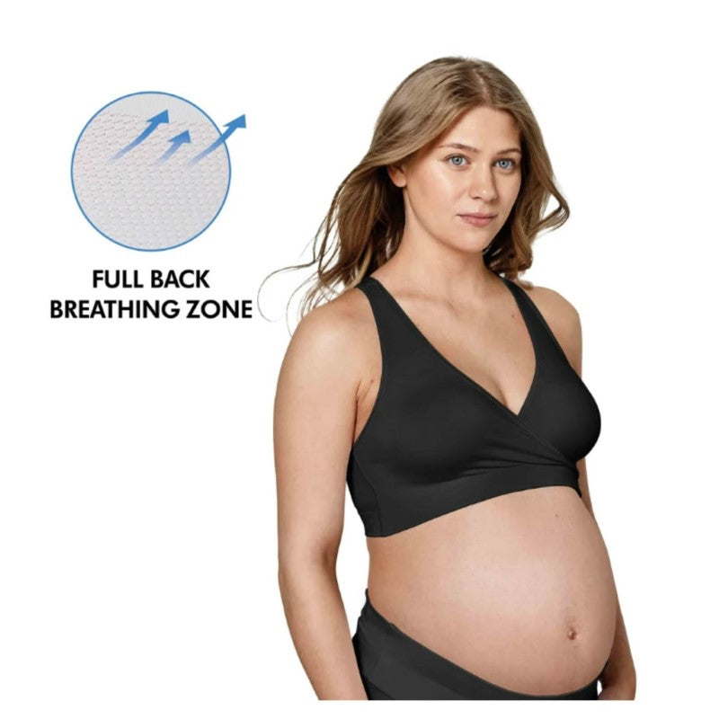 MEDELA KEEP COOL SLEEP MAT/NURSING BRA BLK L