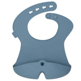 B.BOX SILICONE BIB - LULLABY BLUE