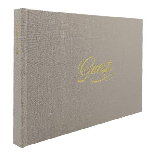 Plush Linen Grey Blue Slip-in Photo Album 200 Photos