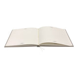 Plush Linen Grey Blue Slip-in Photo Album 200 Photos