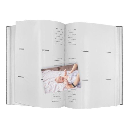 Moda Black "Photos" Large Slip-In Photo Album